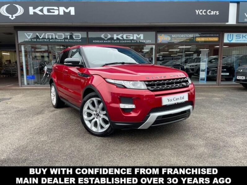 Used Land Rover RANGE ROVER EVOQUE